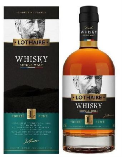 Image sur Lothaire French Peated Whisky 44° 0.7L